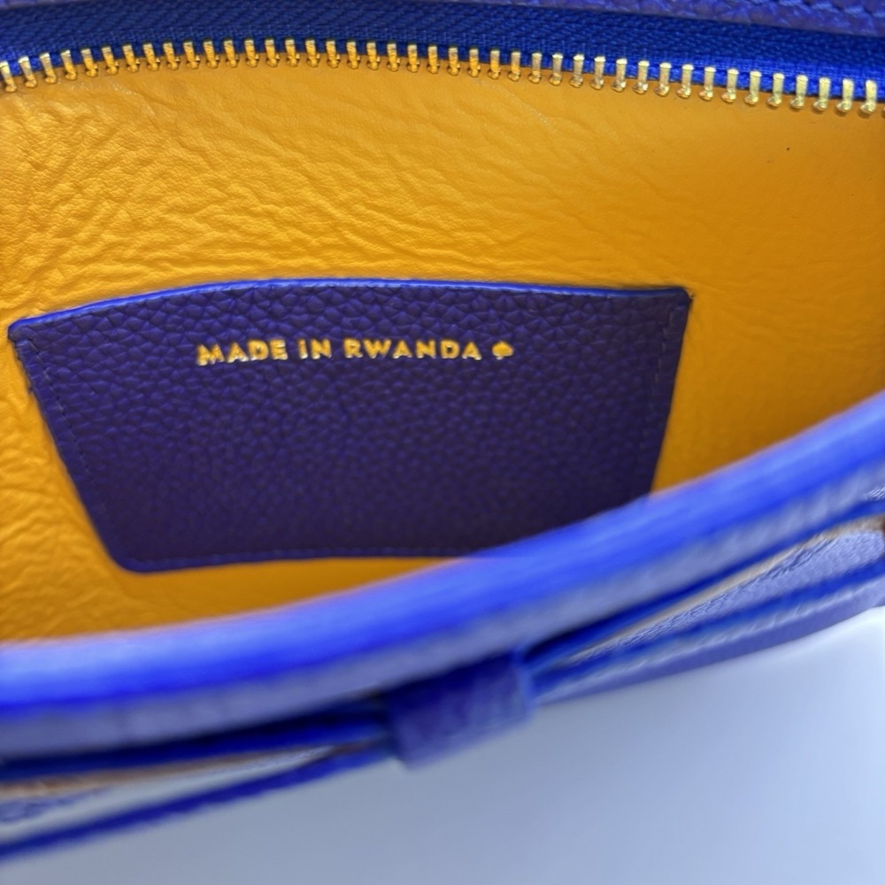 Kate Spade New York On Purpose Leather Wristlet‎ Blue - Picture 4 of 7